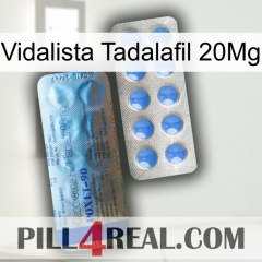 Vidalista Tadalafil 20Mg 40